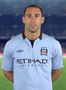 Pablo Zabaleta Latest profile Picture 2012-13